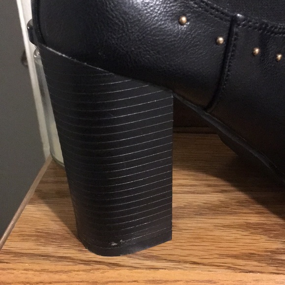 Man made Leather Boots Size 10 - Picture 4 of 7